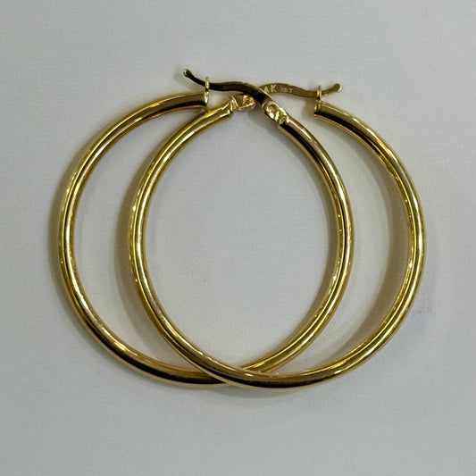 14k 1.5” Hoops