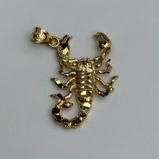 14k Scorpion Pendant