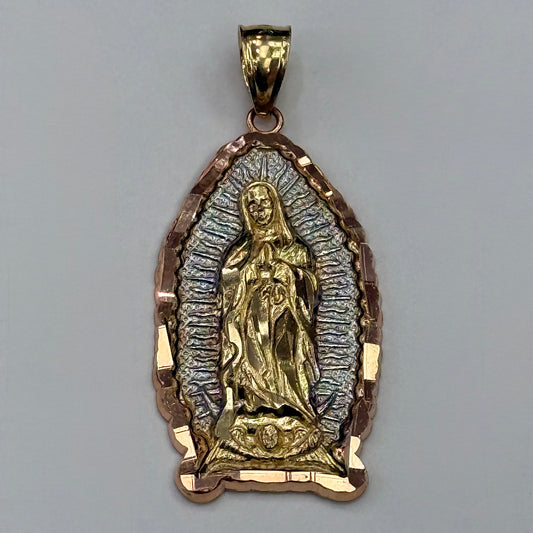 14k Virgin De Guadalupe Pendant
