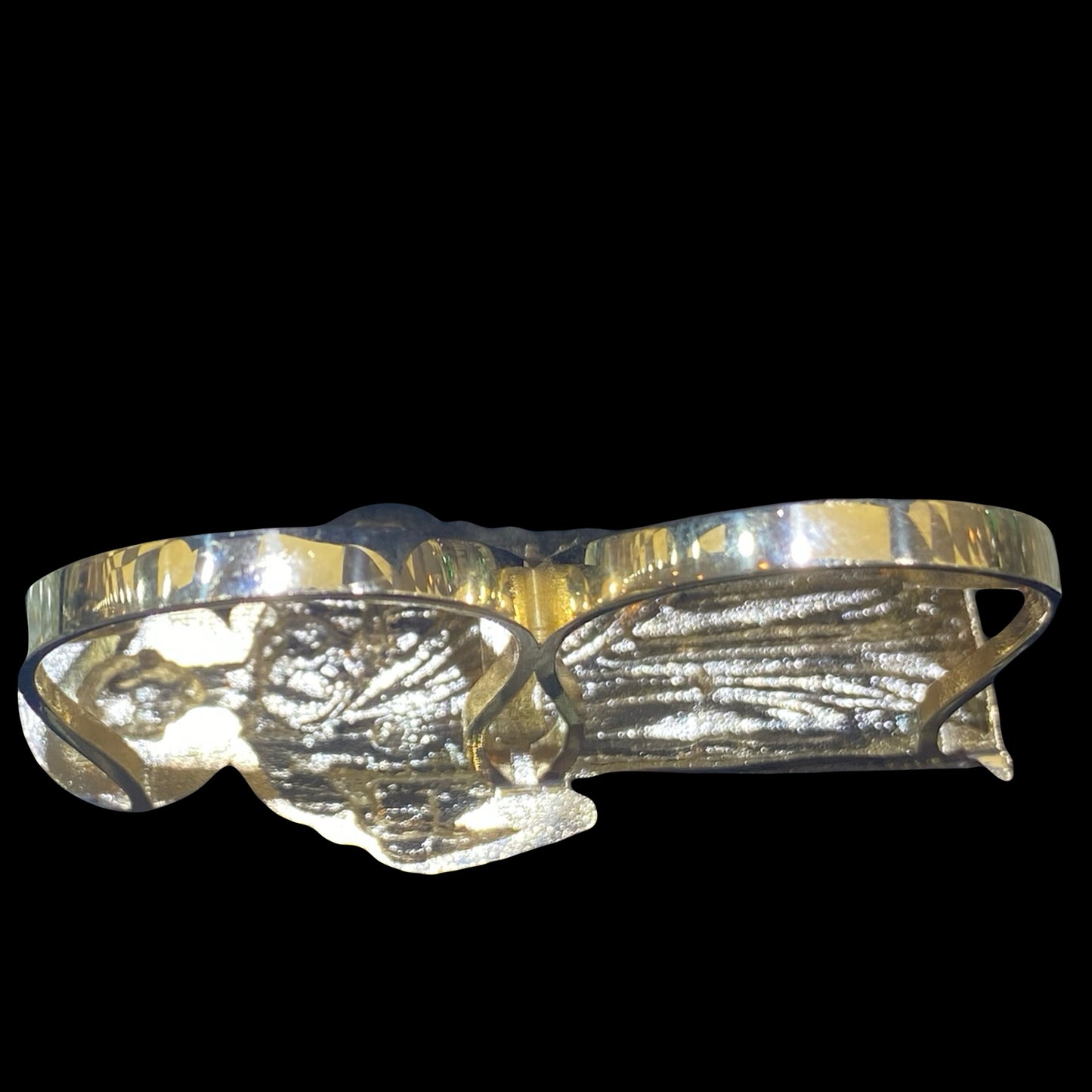 14k 2 Finger San Judas Ring