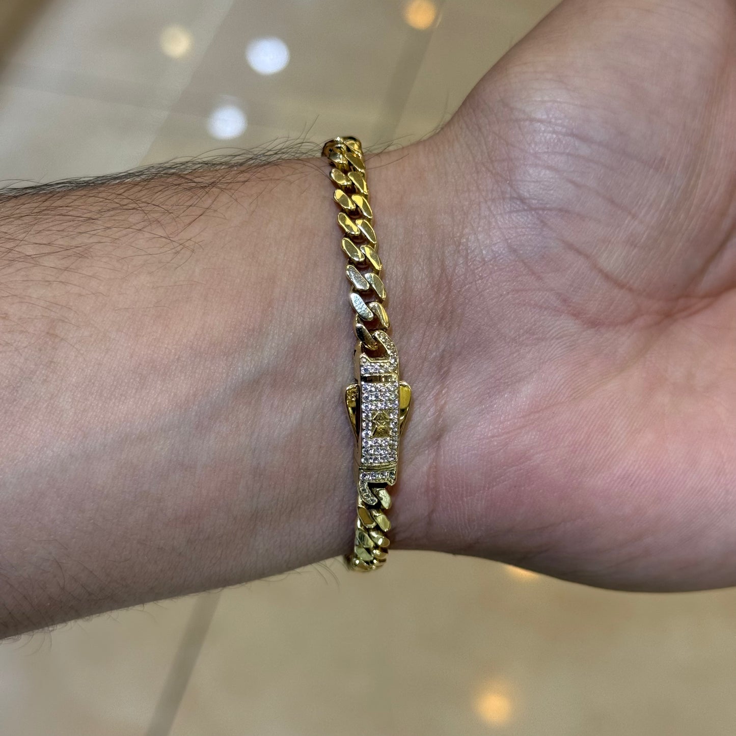 14k 5mm Monaco Bracelet