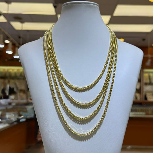 14k 4mm Franco Chain