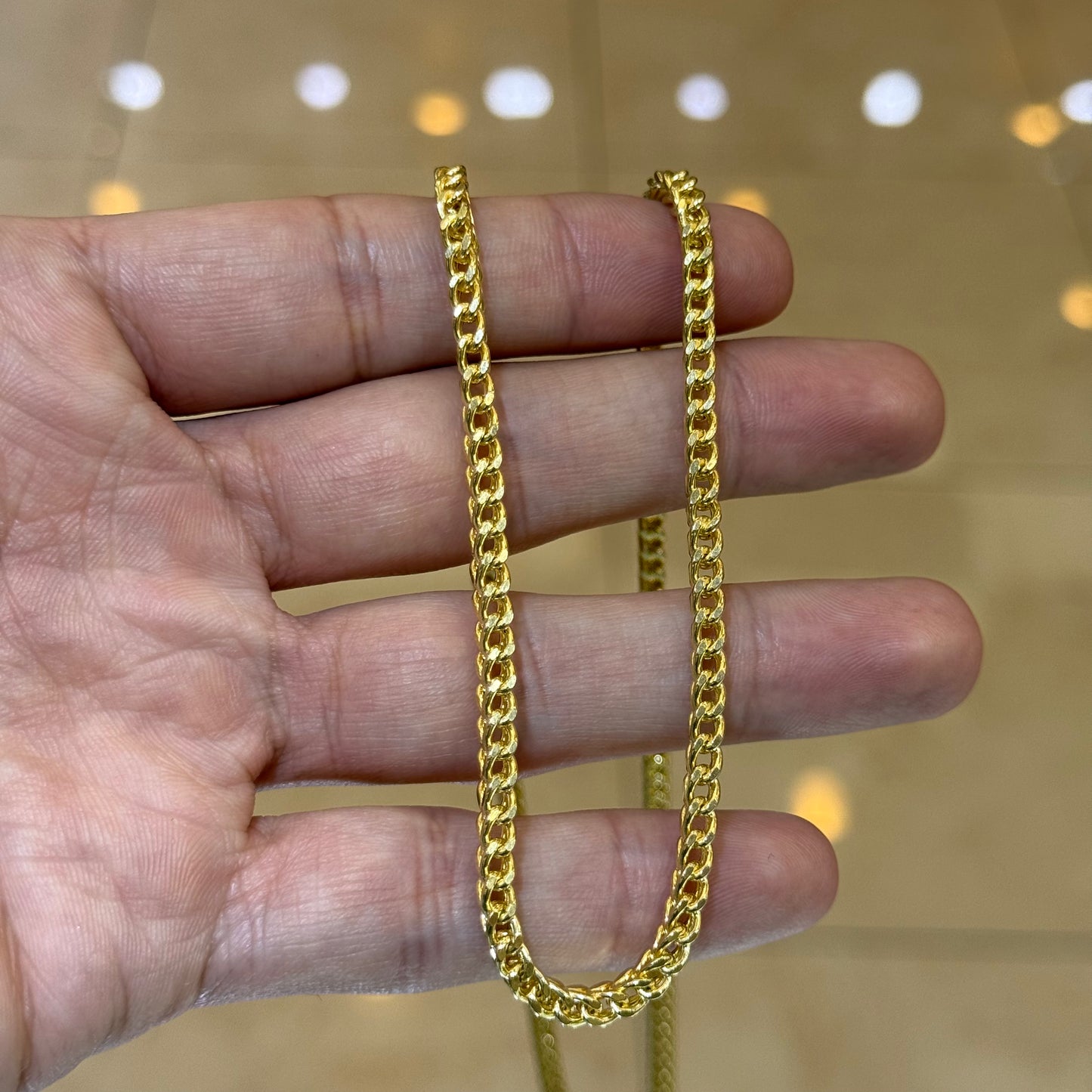 14k 4mm Franco Chain