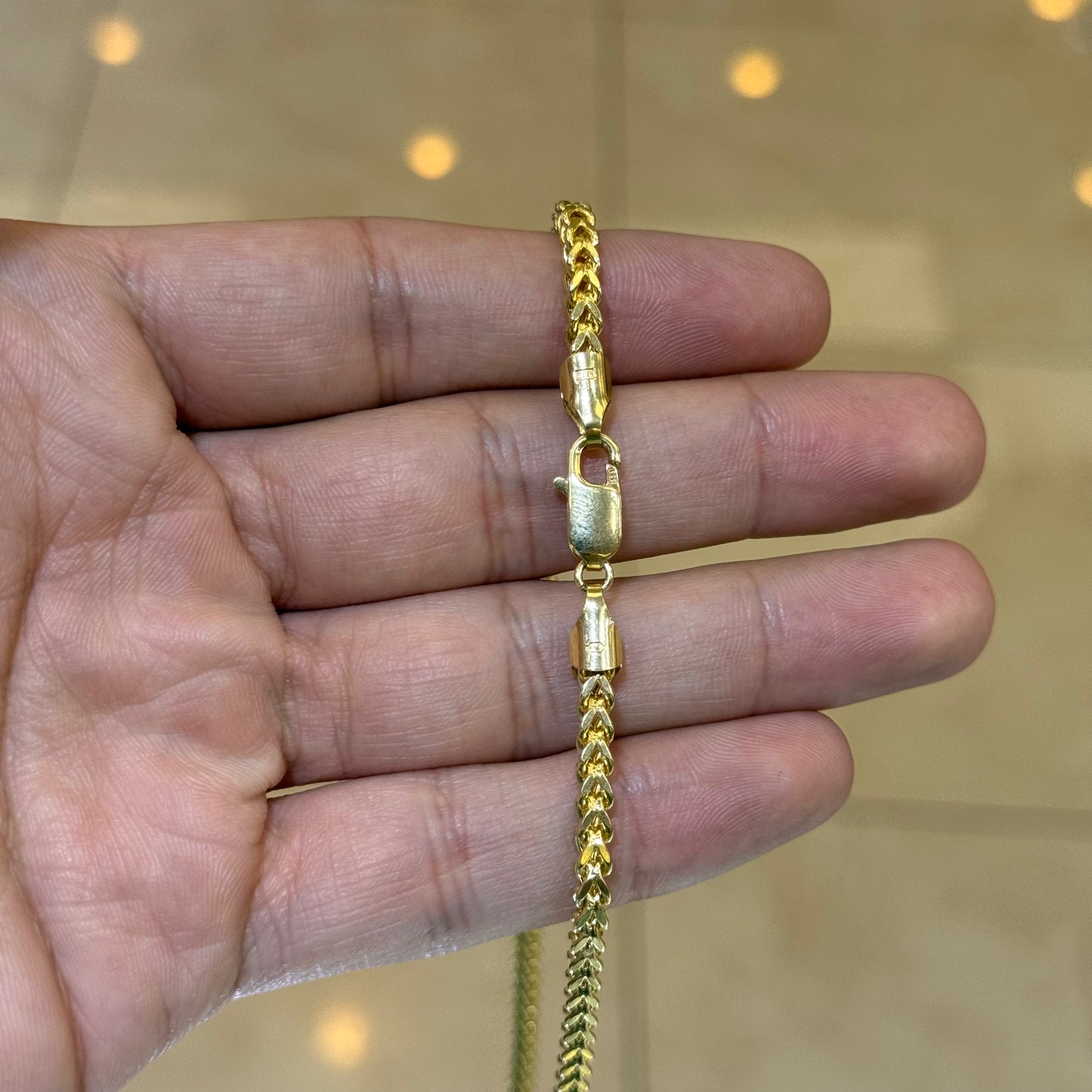 14k 4mm Franco Chain