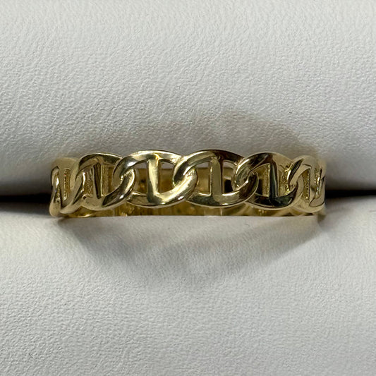 14k 5mm Mariner Link Ring