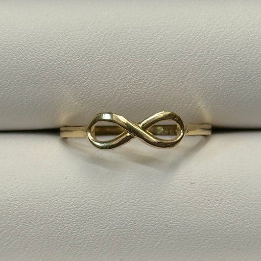14k Mini Infinity Ring
