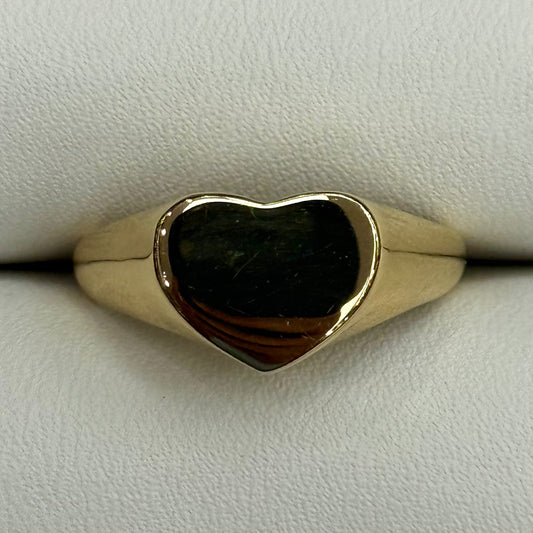 14k Heart Ring