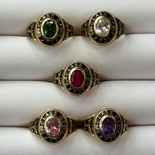 14k Graduation Rings