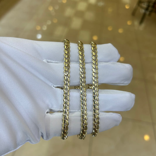 14k 5mm Monaco Bracelets