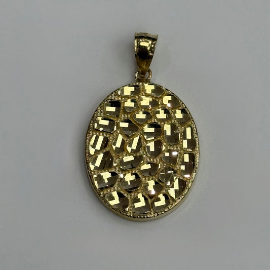 14k Nugget Pendant