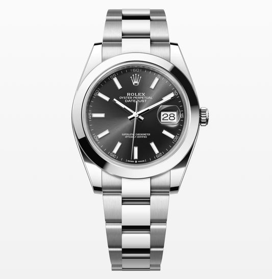 New 41mm Black Stick Datejust