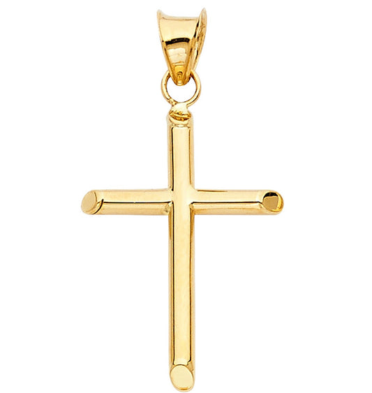 14k Yellow Gold Cross