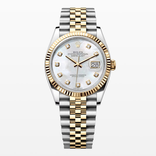 New 2-Tone M.O.P 36mm Datejust