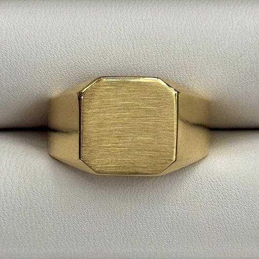 14k Signet Ring
