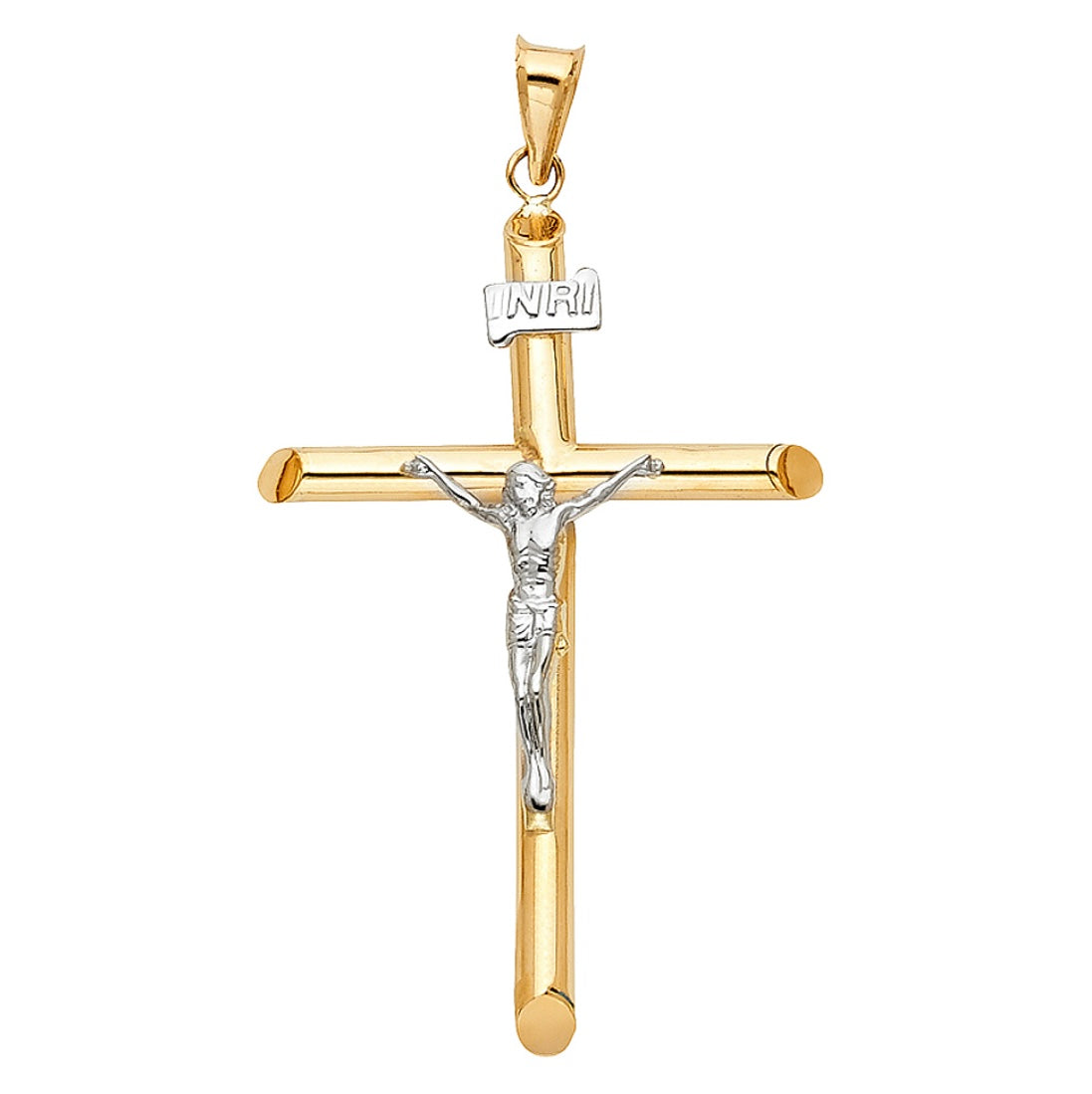 14k 2-Tone Cross