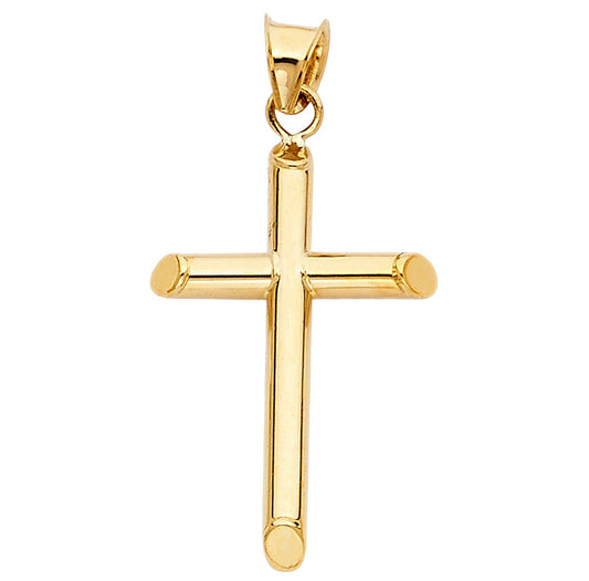 14k Yellow Gold Cross