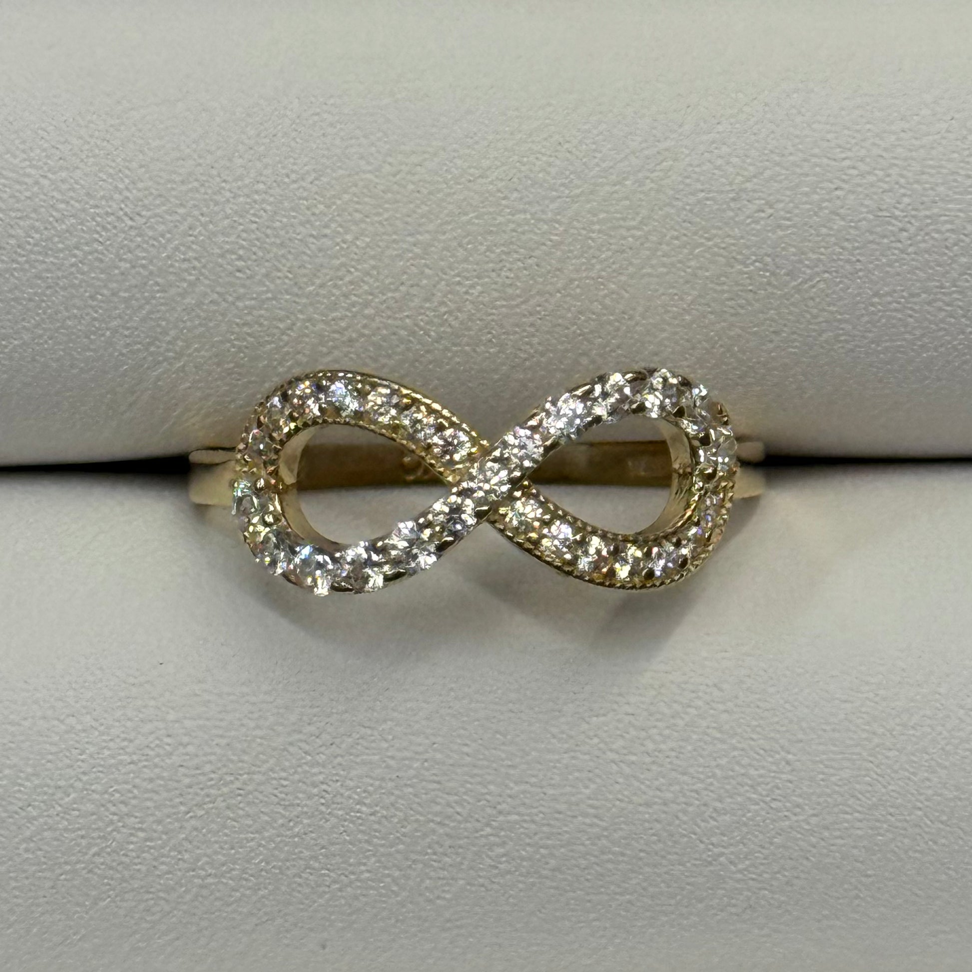 Cj Rings Infinity 14k CZ Infinity Ring – My Store