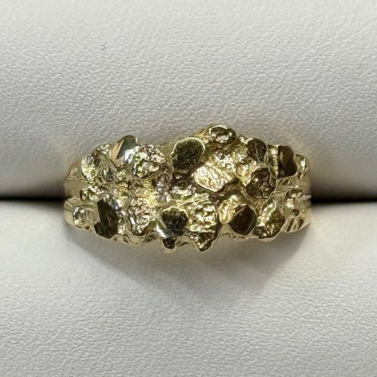 14k Nugget Band