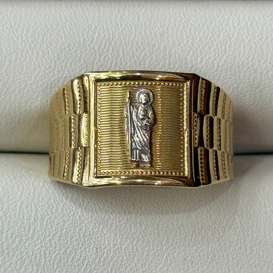 14k San Judas Ring