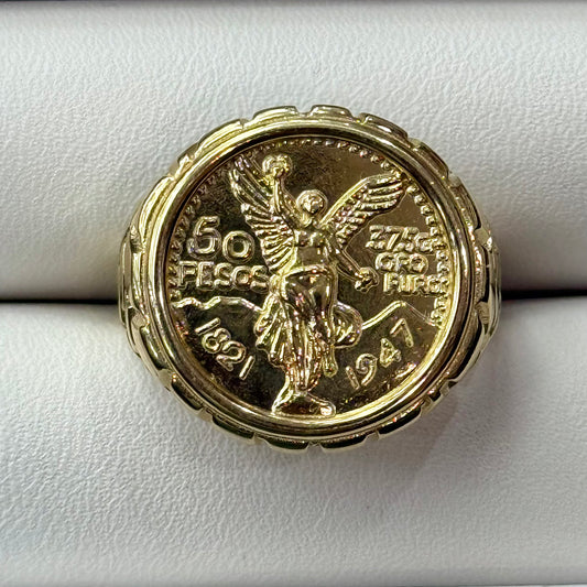 14k 50 Pesos Ring
