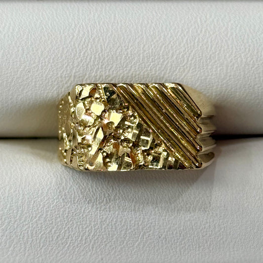 14k Nugget Ring