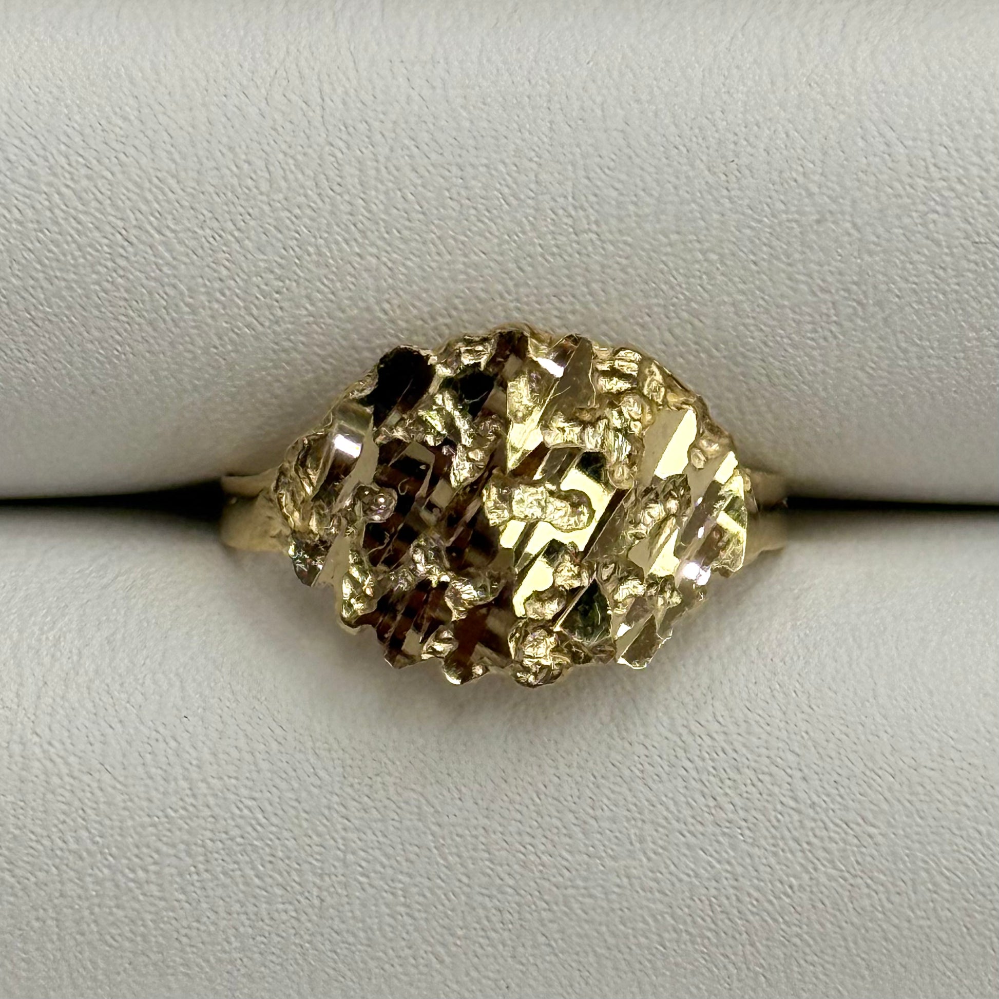14k Round Nugget Ring – My Store